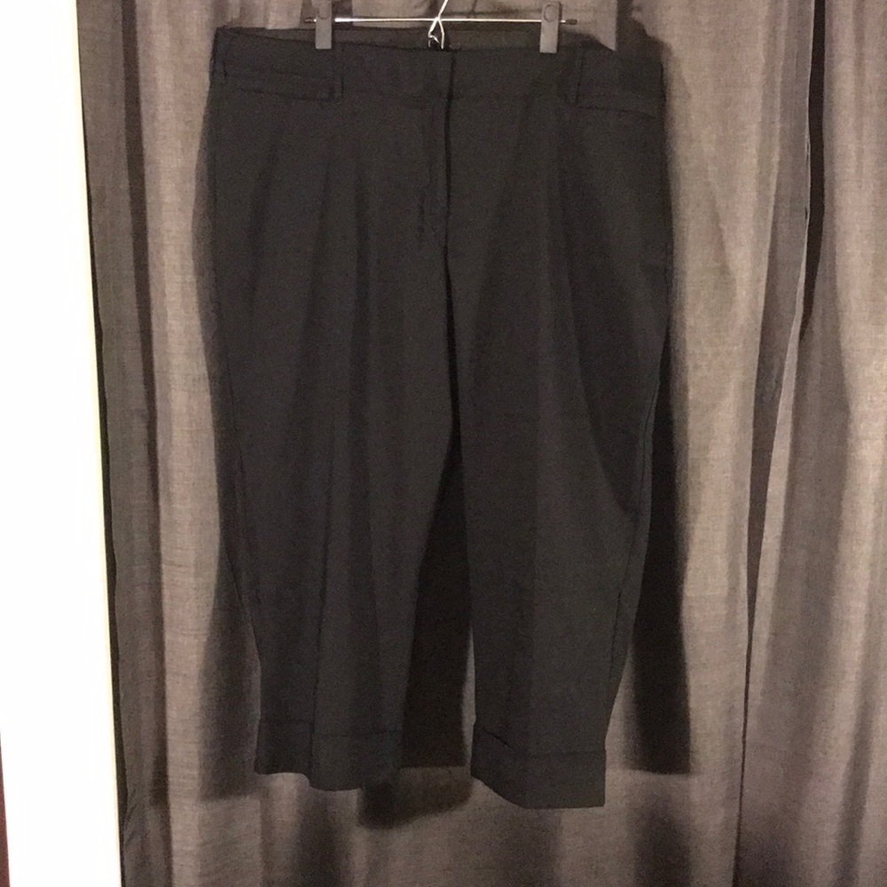 NWOT LANE BRYANT SIZE 24 LENA CUFFED ANKLE PANT